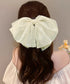 ビッグリボン バレッタ ヘアクリップ上品 おしゃれ ヘアアクセサリー レディース キラキラ まとめ髪 大人かわいい ヘアアレンジ 大きめ 髪飾り リボンクリップ 88CXH-111